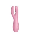 Vibromasseur point G avec stimulateur de clitoris USB rose Threesome 3 Satisfyer - CC597778