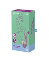 2 en 1 Vibromasseur point G avec stimulateur clitoris USB rose Supernova Satisfyer - CC597780