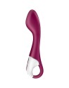 Vibromasseur point G chauffant connecté USB rouge Hot Spot Satisfyer - CC597782