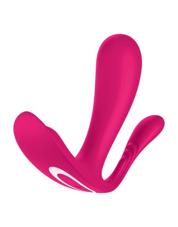 3 en 1 Vibromasseurs et stimulateur clitoridien rose connecté Top Secret  Satisfyer - CC597755