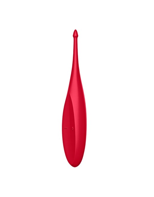 Stimulateur polyvalent pour zone ciblé rouge USB, Twirling Fun Satisfyer - CC597726