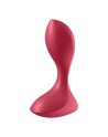 Plug anal vibrant rouge USB Backdoor Lover Satisfyer - CC597728