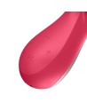 Vibromasseur rabbit rouge connecté Mono Flex Satisfyer - CC5972440050