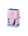 Stimulateur clitoridien connecté bordeaux Curvy 1 Satisfyer - CC5972390214