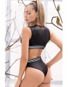 Body string noir échancré - RECMAL2561BLK  Reconditionné