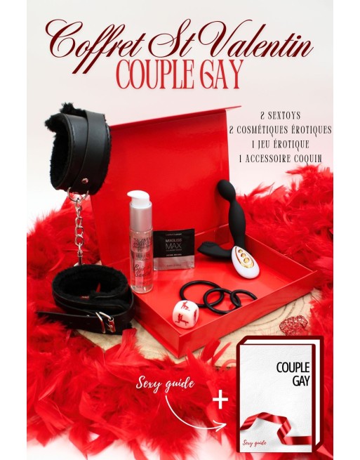 Coffret coquin St Valentin - Couple Gay