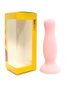 Plug anal ventouse rose pastel taille M - A-001-M-PNK