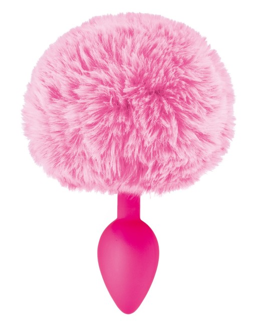 Plug anal pompon rose - CC5700910050