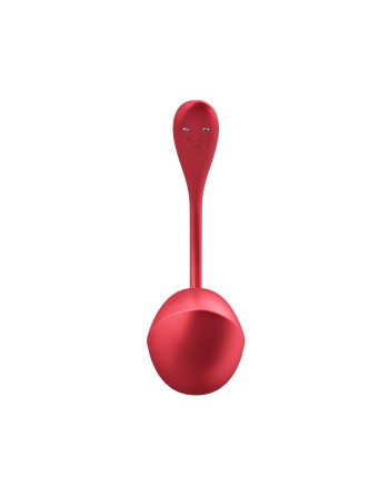 Oeuf vibrant télécommandé rouge Shiny Petal Satisfyer - CC597863