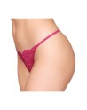 String ficelle rouge avec chaine strass - DG1497BEE