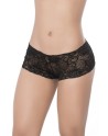 Boyshort dentelle Noir- MAL90BLK