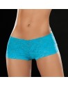 Boyshort dentelle Turquoise - MAL90TUR