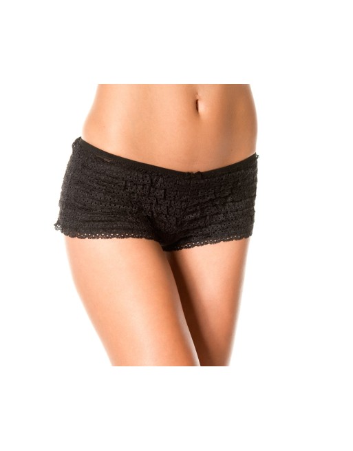 Short effet froufrou - ML119BLK