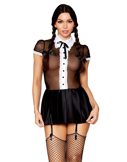 Costume sexy d'écolière gothique - DG13303COS