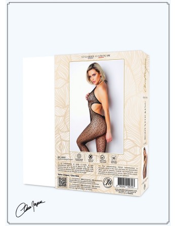 Bodystocking en dentelle et résille noire - Le Numéro 17 - Collection Bodystocking - CM99017