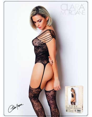 Bodystocking imprimé florale - Le Numéro 10 - Collection Bodystocking - CM99010