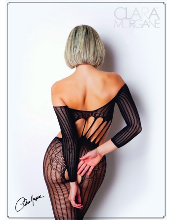 Bodystocking manches longues seins nus - Le Numéro 5 - Collection Bodystocking - CM99005