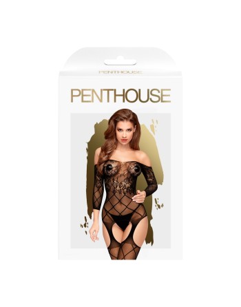 Bodystocking Noir Top-notch - PH0041BLK