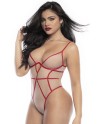 Body String chair et rouge  - MAL8817RED