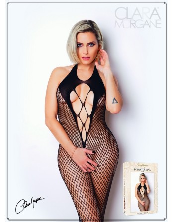 Bodystocking noir avec sublime dos nu - Le Numéro 2 - Collection Bodystocking - CM99002