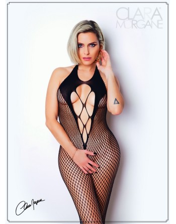 Bodystocking noir avec sublime dos nu - Le Numéro 2 - Collection Bodystocking - CM99002