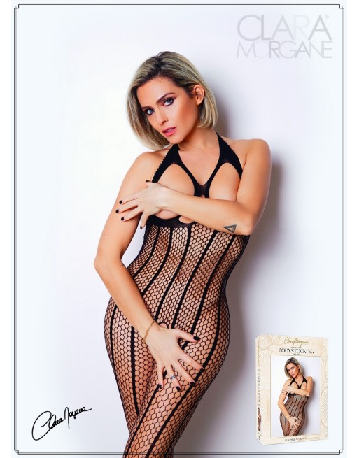 Bodystocking noir seins nus -Le Numéro 1 - Collection Bodystocking - CM99001