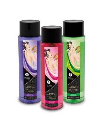 Gel de bain et douche cerise givrée Shunga 370 ml - CC5207