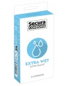 Préservatifs extra lubrifiés, en latex x12 avec réservoir Extra Wet 53 mm - R416584