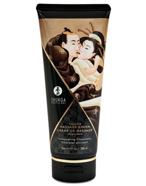 Crème hydratante de massage chocolat 200ml - CC814109