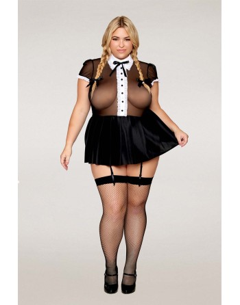 Costume sexy, grande taille, écolière gothique - DG13303XCOS