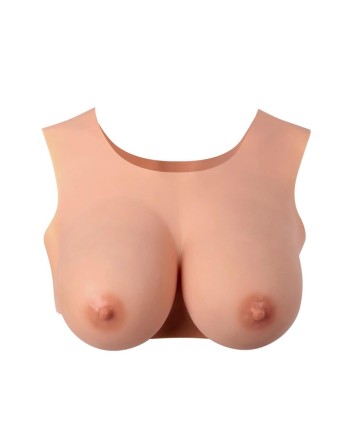 Buste seins réaliste couleur peau claire Taille L Bonnet E - CC730014019405