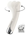 Vibromasseur point G tête rotative blanc USB Spinning g-spot 1 Satisfyer - CC597857