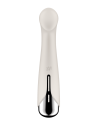 Vibromasseur point G tête rotative blanc USB Spinning g-spot 1 Satisfyer - CC597857