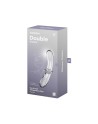 Gode en verre borosilicaté massif transparent Double Crystal Satisfyer - CC597829