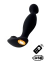 ELIOT, Stimulateur de prostate USB, avec télécommande, en silicone médical - BQ149BLK