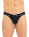 String noir avec double zip Wiz - LM16-57BLK