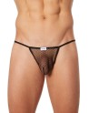 String ficelle noir filet - LM999-06MBLK