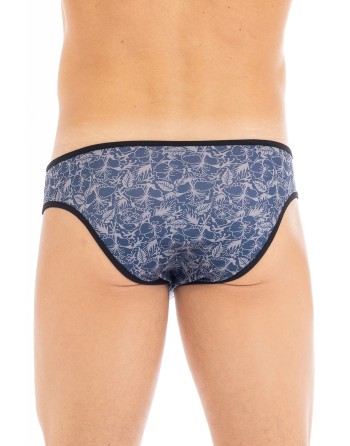 Slip imprimé bleu Paradise - LM2304-61BLU