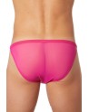 Tanga fine résille rose - LM92-61MAG