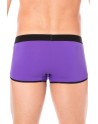 Mini-Pant Violet échancré avec zip - LM2003-68PUR