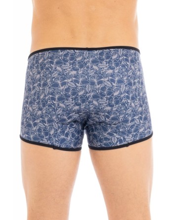 Boxer imprimé bleu Paradise - LM2304-67BLU