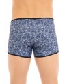 Boxer imprimé bleu Paradise - LM2304-67BLU