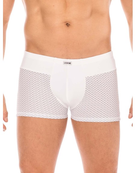 Boxer blanc Curves - LM2104-67WHT