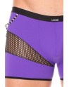 Boxer violet  filet et corde - LM2004-67PUR