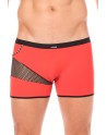 Boxer rouge filet et corde - LM2004-67RED