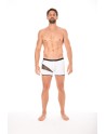 Boxer blanc filet et corde - LM2004-67WHT