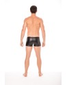 Boxer simili cuir - LM2008-67BLK