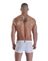 Boxer blanc avec double zip Wiz - LM16-67WHT