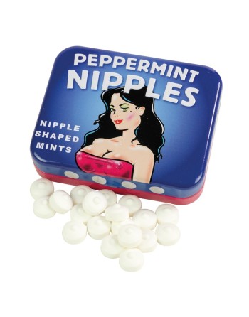 Boite de bonbons à la menthe en forme de seins, sans sucre - CC501081