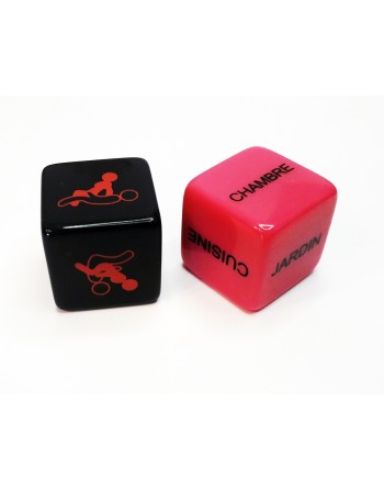 Jeu de Dés pour couple Kamasutra - 100201BLK